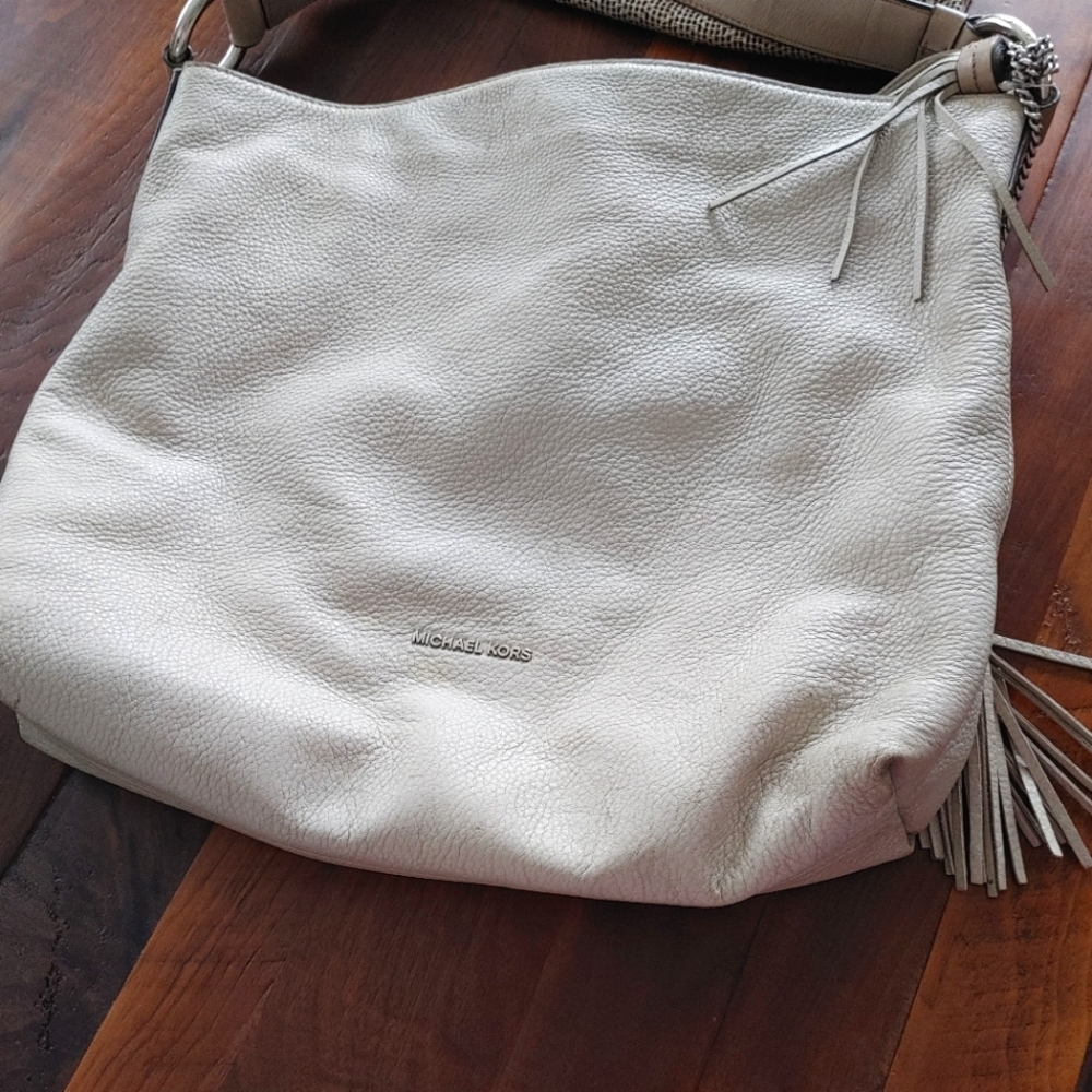 Handbag taupe gray
